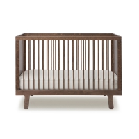Lit bébé évolutif Sparrow - Noyer